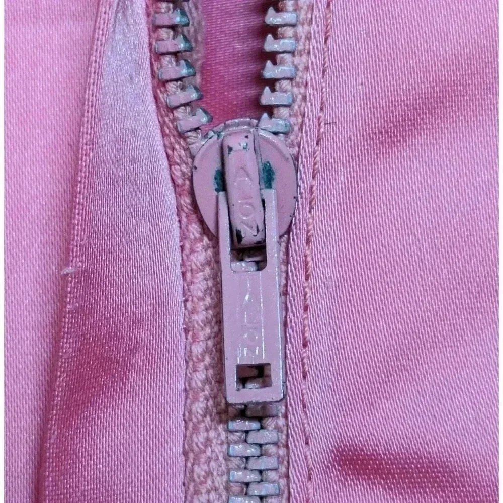 Vintage 1960s Pink Floor Length Gown Dress Bow Maxi Barbie Retro Bridesmaid 60s - Picture 4 of 16